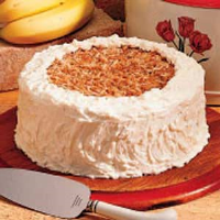 Banana Coconut Cake Recipe: How to Make It image