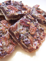 Chocolate Pecan Pie Bars Recipe - Baking.Food.com image
