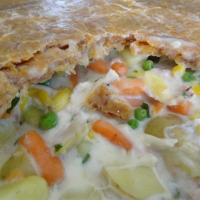 Chicken Pot Pie with Cheddar Crust Recipe | Allrecipes image