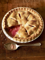 Rhubarb and ginger pie recipe | delicious. magazine image