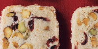 Pistachio Cranberry Icebox Cookies Recipe | Epicurious image