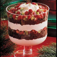 Chocolate and Fruit Trifle Recipe: How to Make It image