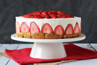 Strawberry Shortcake Cheesecake Recipe | Driscoll's image