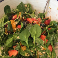 The Perfect Sunday Brunch Spinach Salad Recipe | Allrecipes image