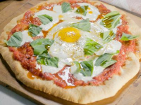 Margherita Pizza with a Fried Egg Recipe | Bobby Flay ... image