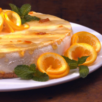 Marmalade-Glazed Orange Cheesecake Recipe | EatingWell image
