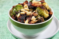 OVEN ROASTED BRUSSEL SPROUTS WITH BACON AND ONION RECIPES