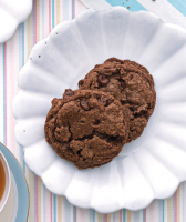 Double Chocolate-Chip Cookies Recipe | Real Simple image