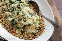 Garlic Basmati Rice with Pine Nuts | Global Table Adventure image