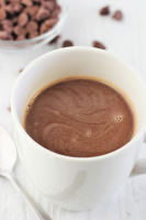 Chocolate Chip Hot Chocolate • Now Cook This! image