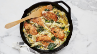 Creamy Lemon Chicken with Spinach and Artichokes Recipe ... image