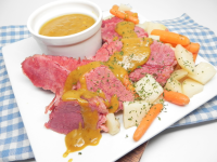 CORNED BEEF WITH MUSTARD SAUCE RECIPES