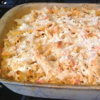 Macaroni with Ham and Cheese Deluxe Recipe | Allrecipes image