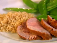 Teriyaki Pork Tenderloin Recipe | Ellie Krieger | Food Network image