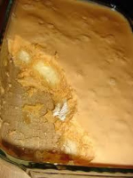 Twinkie Orange Ice Cream Cake - Steph | Just A Pinch Recipes image