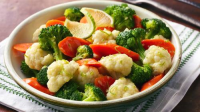 Steamed Vegetables with Chile-Lime Butter Recipe ... image