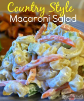 Country Style Macaroni Salad Recipe – Life with Janet image