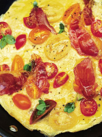 Tomato & Basil Omelette | Eggs Recipes | Jamie Oliver Recipes image