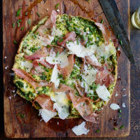 Five-Herb Frittata with Prosciutto and Parmesan Recipe ... image