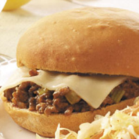 Cheese-Topped Sloppy Joes Recipe: How to Make It image
