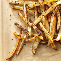Garlic-Chive Baked Fries Recipe: How to Make It image