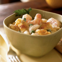 Creamy Gruyère and Shrimp Pasta Recipe | MyRecipes image