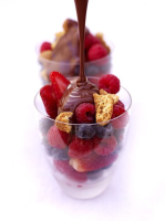 Summer Fruit & Chocolate Sauce | Fruit Recipes | Jamie ... image
