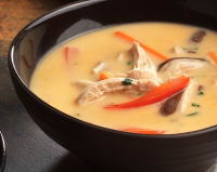 Thai Chicken Vegetable Soup Recipe | SideChef image