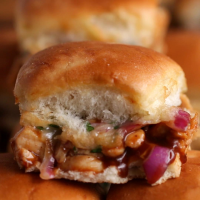 BBQ Chicken Sliders Recipe by Tasty image