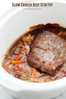 Slow Cooker Beef Stir Fry Recipe | Diethood image