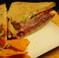 Ham on Rye Deli-Style Sandwich Recipe - Food.com image
