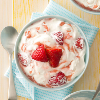 Rhubarb Fool with Strawberries Recipe: How to Make It image