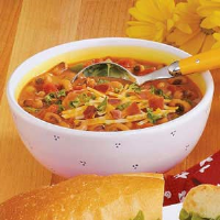 Black-Eyed Pea Soup with Ham Recipe: How to Make It image