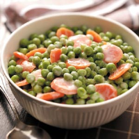 Creamed Peas and Carrots Recipe: How to Make It image