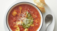 Slow-Cooker Creamy Tomato and Tortellini Soup Recipe ... image