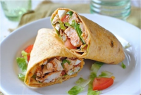 Recipe: Rotisserie Chicken Wrap – Walking Off Pounds image