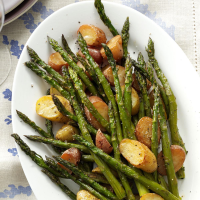POTATOES AND ASPARAGUS ON STOVE RECIPES