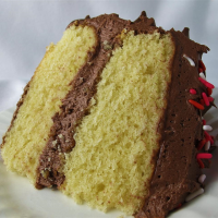 YELLOW CAKE AND SAUCE RECIPES