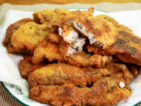 Pan Fried Bluefish Recipe : Taste of Southern image