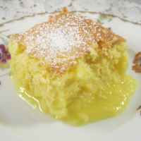 Lemon Custard Pudding Cake Recipe | Allrecipes image