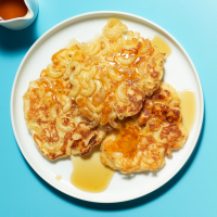 Macaroni n Cheese Pancakes | Rachael Ray In Season image