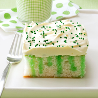 GREEN AND WHITE CAKE RECIPES
