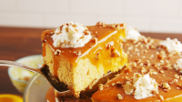 Pumpkin Cheesecake Recipe - Double Layer Pumpkin Cheesecake image
