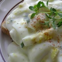 Creamed Hard Boiled Eggs Recipe | Allrecipes image