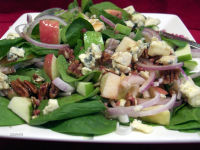 Spinach Salad with Blue Cheese Recipe - Food.com image