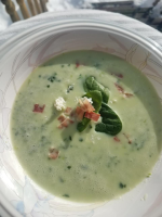 Spinach and Blue Cheese Soup Recipe | Allrecipes image