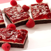Raspberry Brownie Dessert Recipe: How to Make It image
