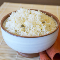 Garlic & Herb Rice Recipe | Land O’Lakes image
