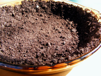 Yummy Chocolate or Gingersnap Cookie Crumb Pie Crust ... image