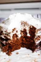 Healthy Chocolate Pancakes with Coconut Whipped Cream [21 ... image